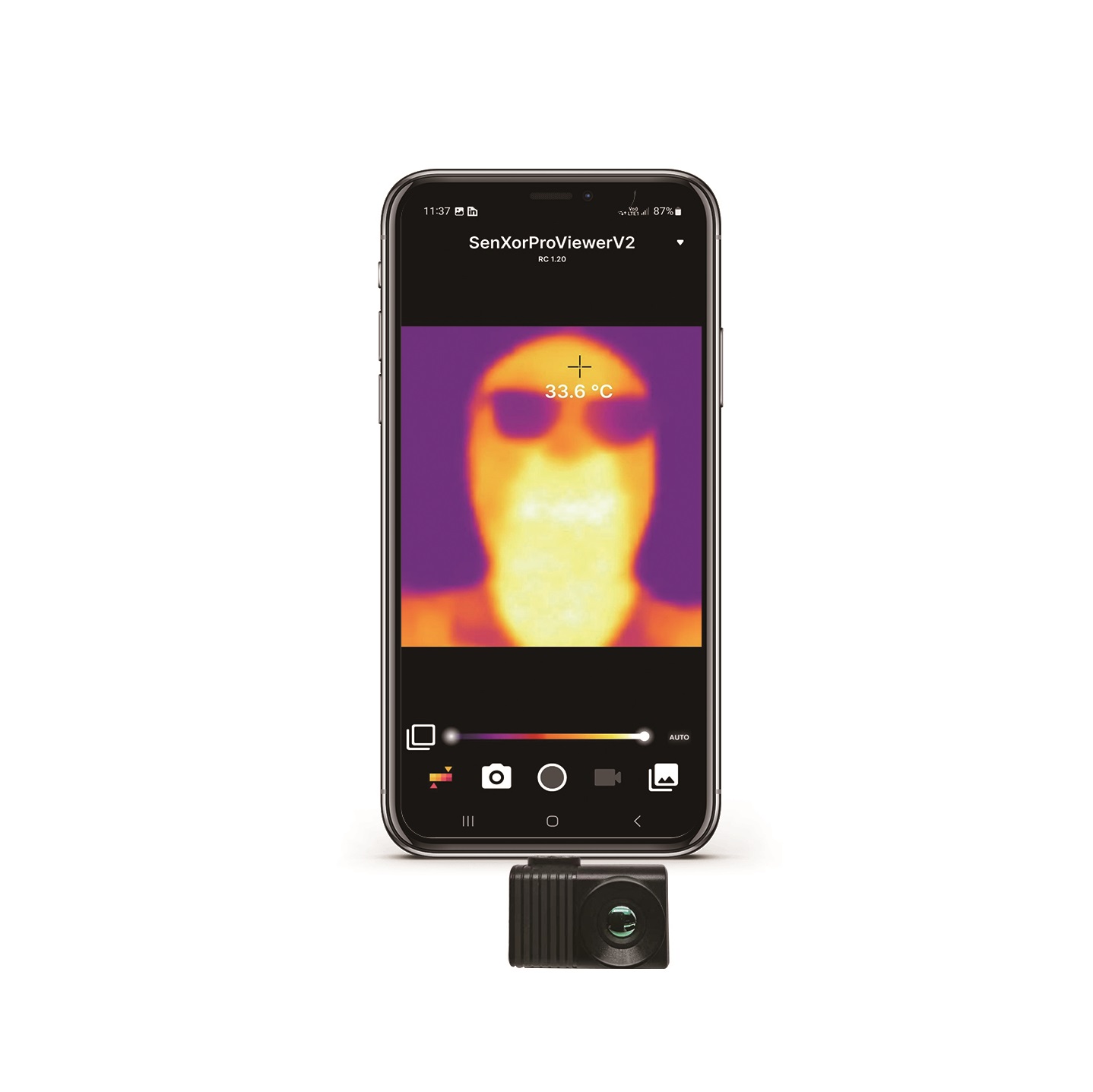 thumbnail image 2 of High-Resolution Thermal Imaging Camera T50 For Accurate Temperature Measurement - Thermal 2 of 12