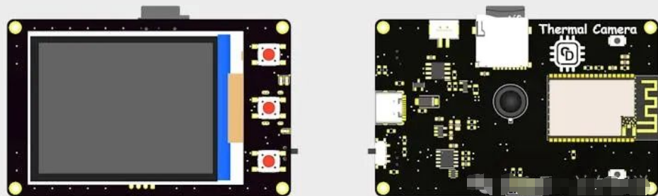 3D view of the PCB