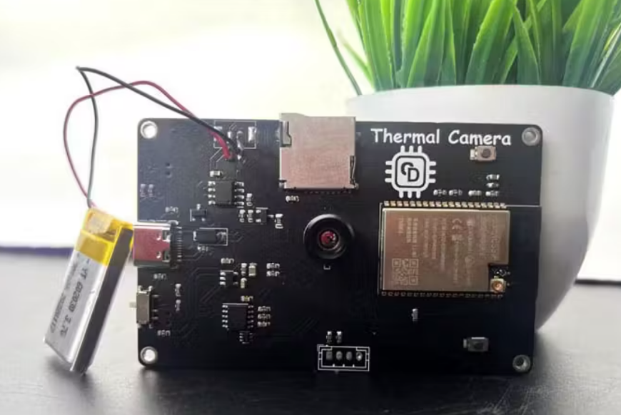 Fully assembled PCB
