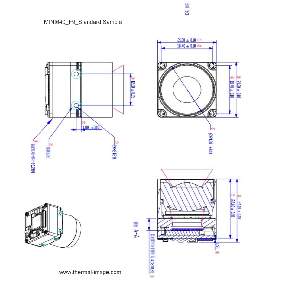 MINI 640 Assembly Drawing