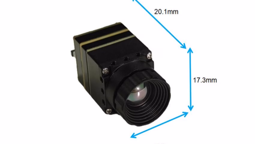 MD Series 384x288 uncooled infrared thermal camera module