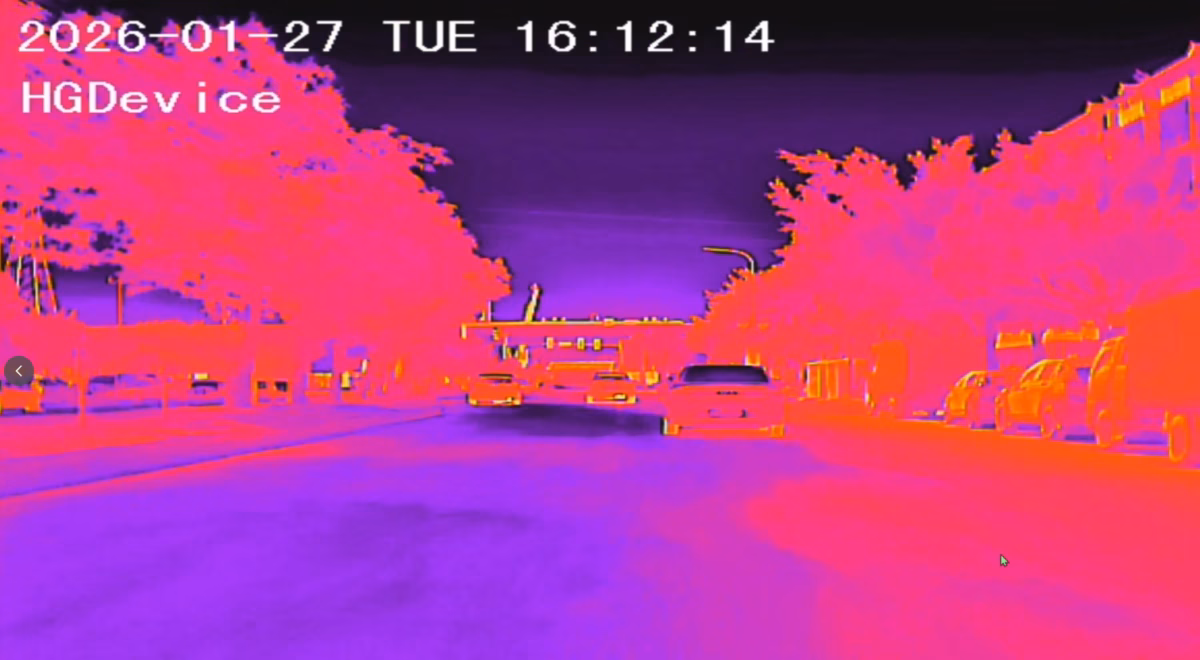 thermal camera application scenarios-Vehicle Safety