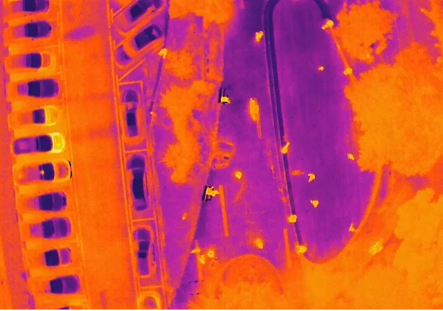 thermal camera application scenarios-Drone Applications
